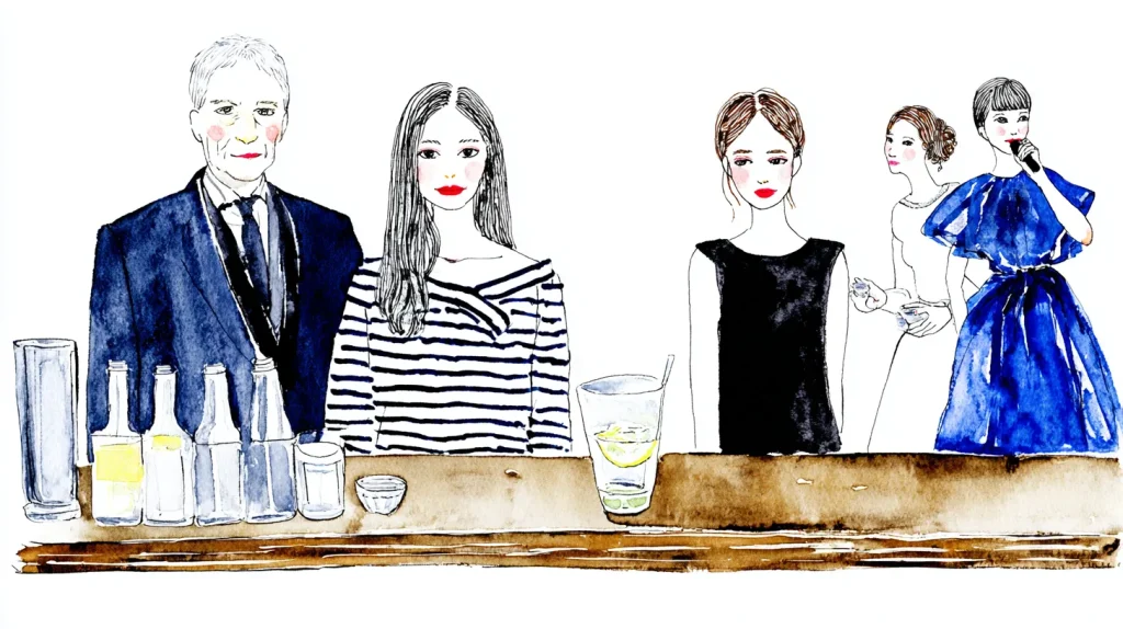 スナックで人との距離感に悩む客とママの関係性